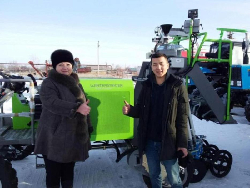 Поставка первой самоходно-селекционной сеялки Wintersteiger Plotseed TC в Казахстане!